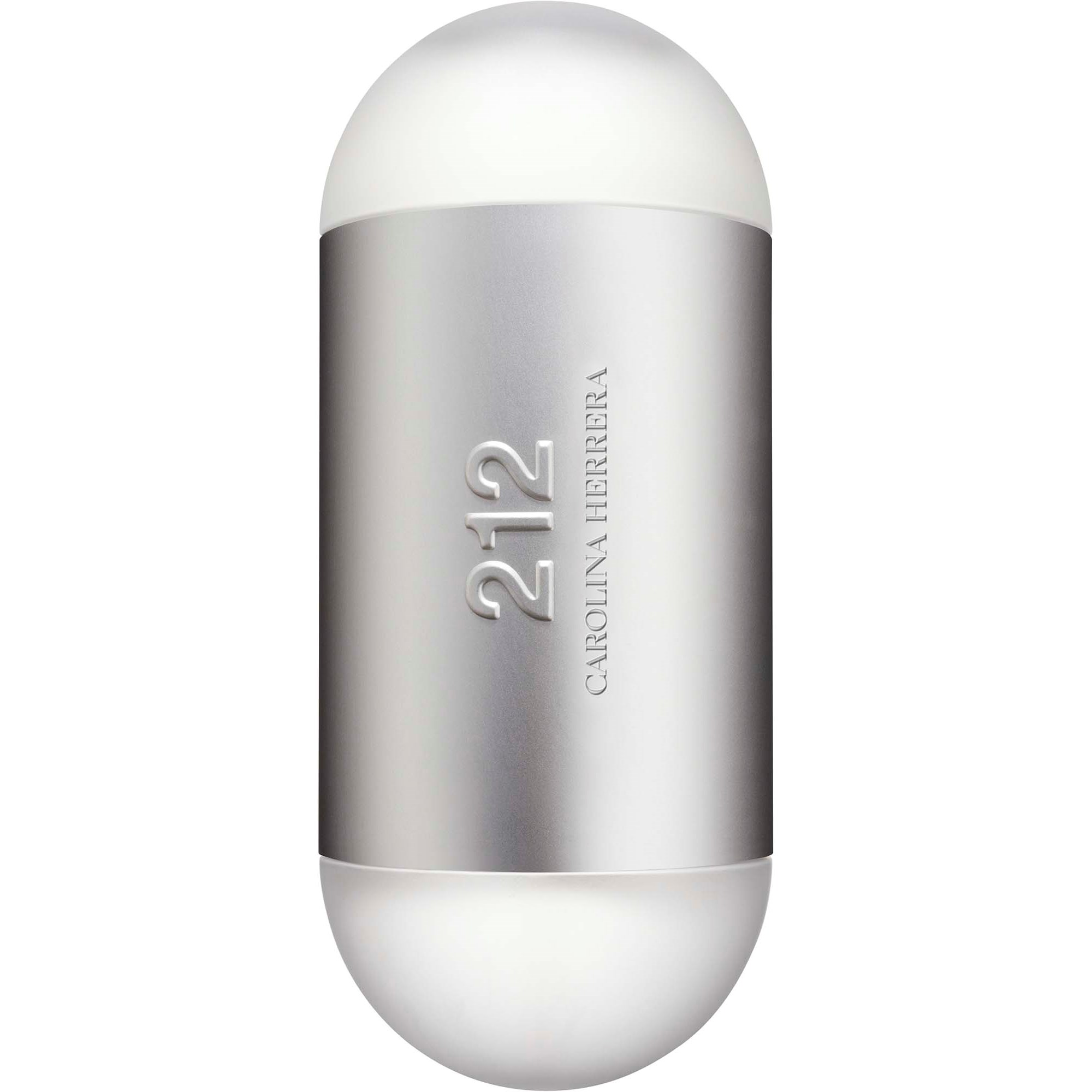 Carolina Herrera 212 Nyc parfymflaska i silver och glas, damparfym