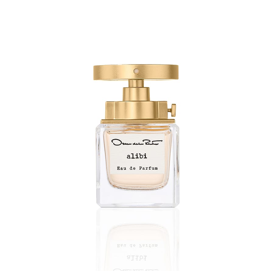 Elegant parfymflaska Oscar De La Renta Alibi, damparfym med stilren design