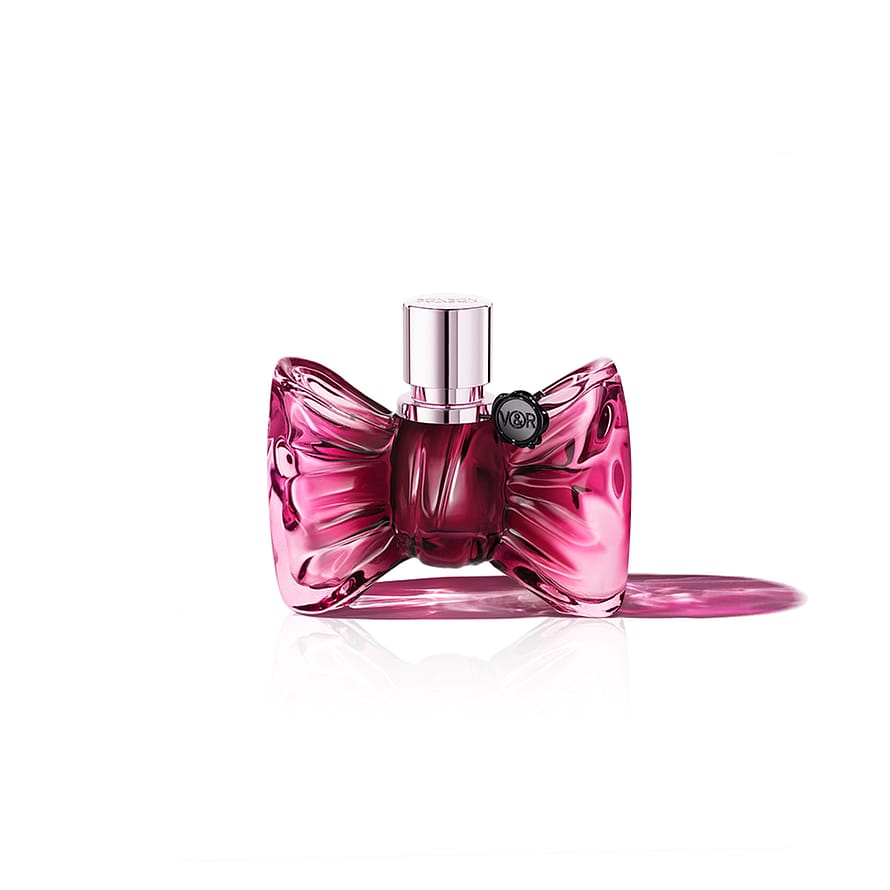 Rosa parfymflaska formad som en rosett, Viktor & Rolf Bonbon damparfym