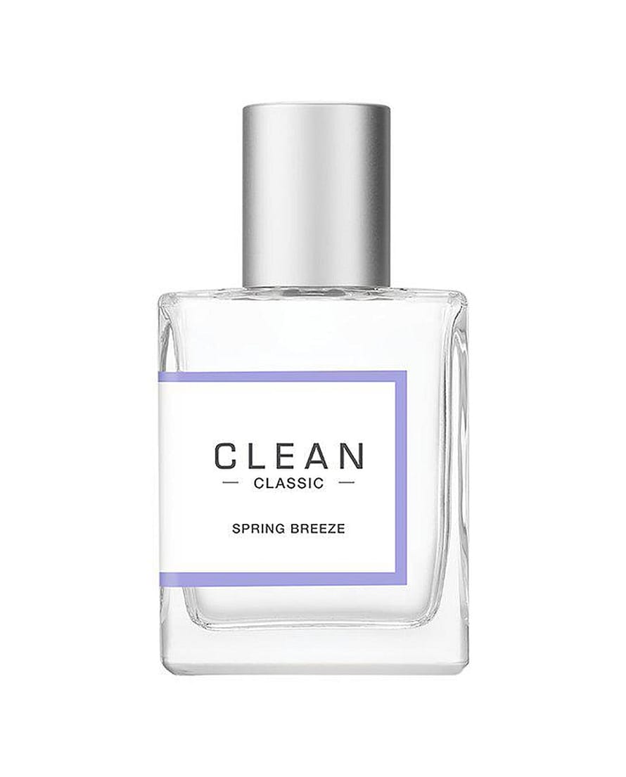 Elegant parfymflaska Clean Classic Spring Breeze för damparfym i ljusgrön nyans