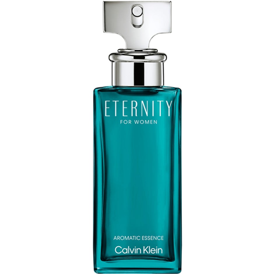 Calvin Klein Eternity Aromatic Essence parfymflaska för damer på vit bakgrund
