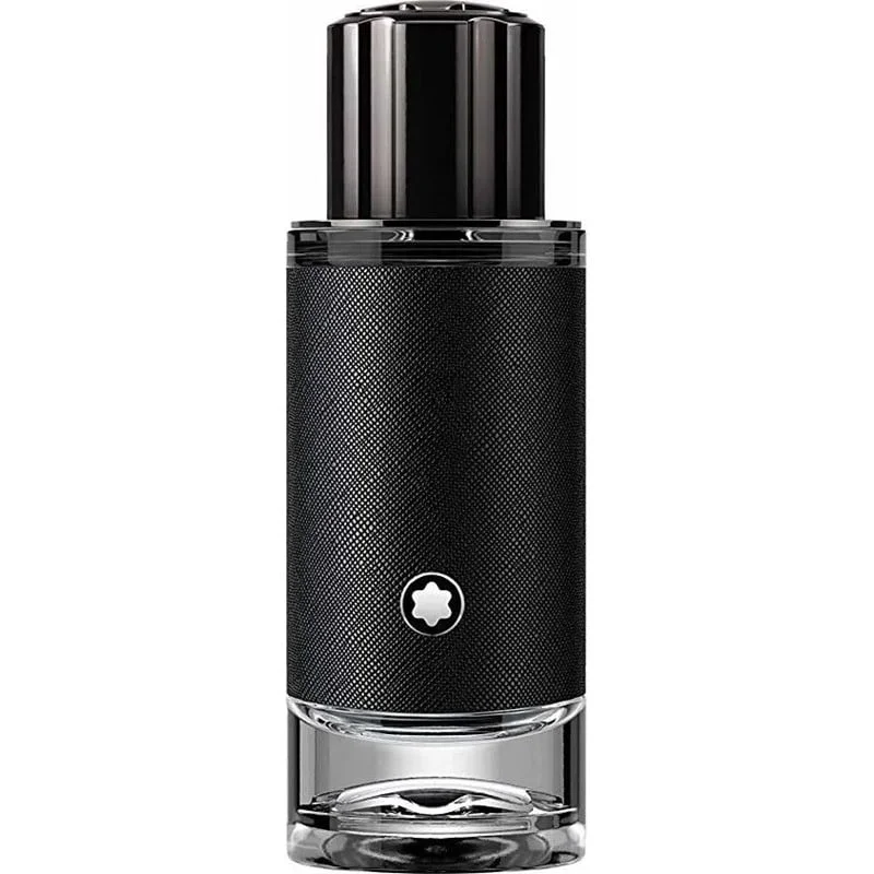Montblanc Explorer herrparfymflaska i elegant svart design