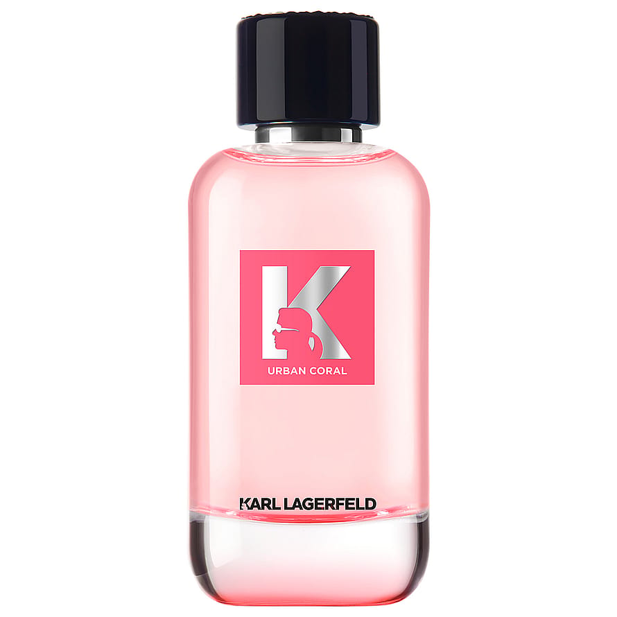Karl Lagerfeld Jeans Urban Coral parfymflaska för damer med modern design