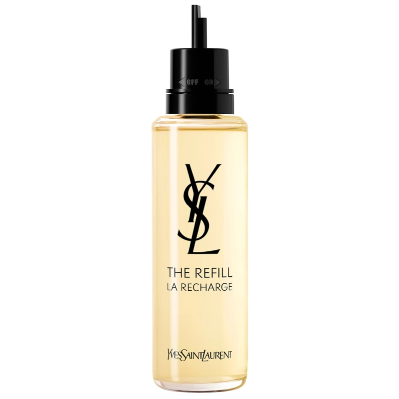 Yves Saint Laurent Libre damparfymflaska på vit bakgrund