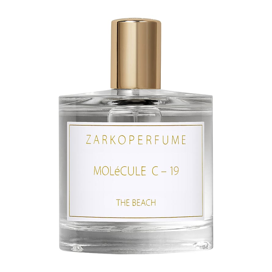 Transparent parfymflaska Zarkoperfume Molécule C-19 The Beach damparfym