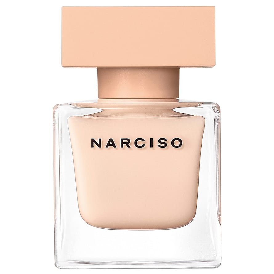 Narciso Rodriguez Narciso Poudree damparfymflaska på vit bakgrund