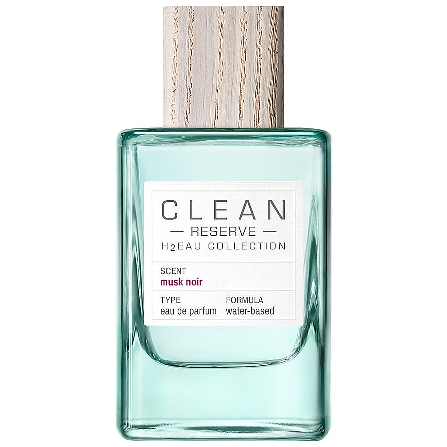 Clean Reserve H2EAU Musk Noir parfymflaska i elegant design, damparfym